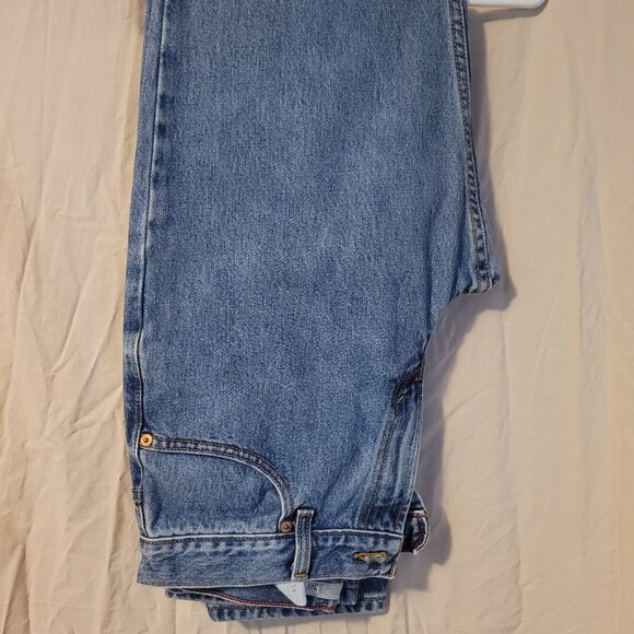 Levi's Relaxed Tapered 550 Red Tab 8 L Blue Jeans - Picture 1 of 6